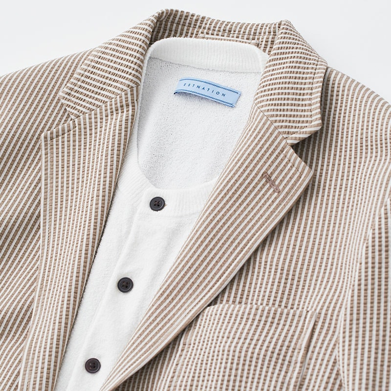 Seersucker Jersey Set-Up｜ESTNATION ONLINE STORE