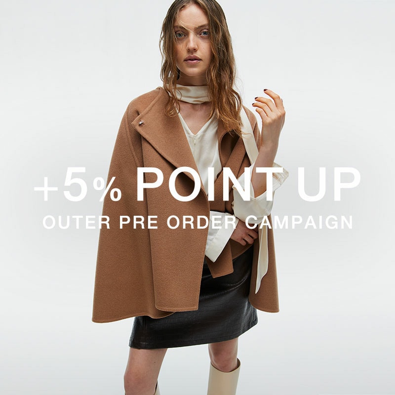+5% POINT UP OUTER PRE ORDER CAMPAIGN