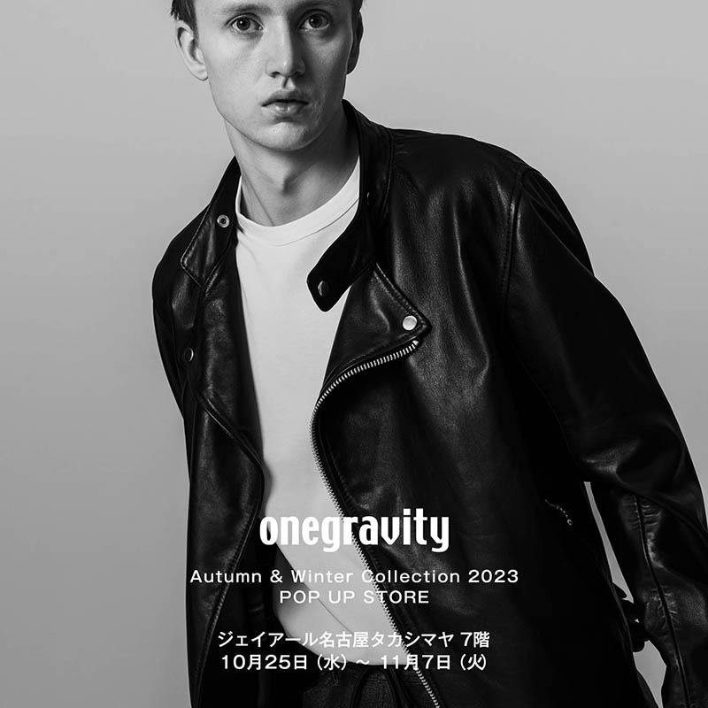 onegravity / POP UP STORE at JR NAGOYA TAKASHIMAYA