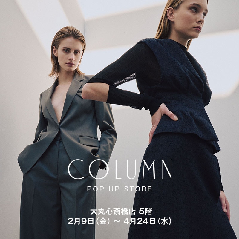 COLUMN WOMEN / POP UP STORE at DAIMARU SHINSAIBASHI