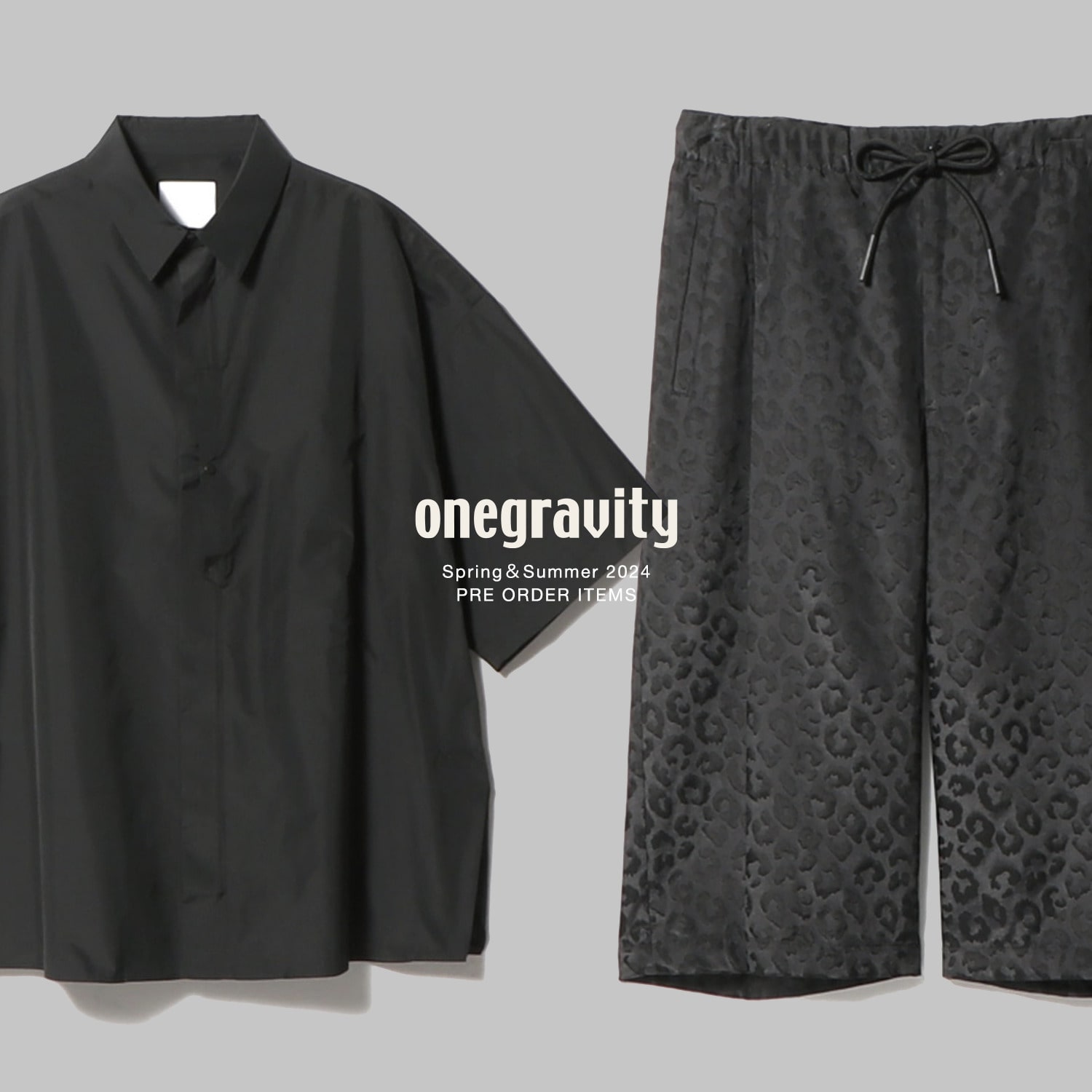 onegravity 24SS PRE ORDER ITEMS