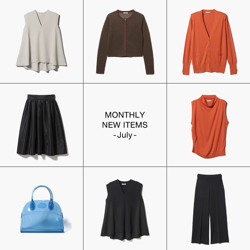 MONTHLY NEW ITEMS -July-