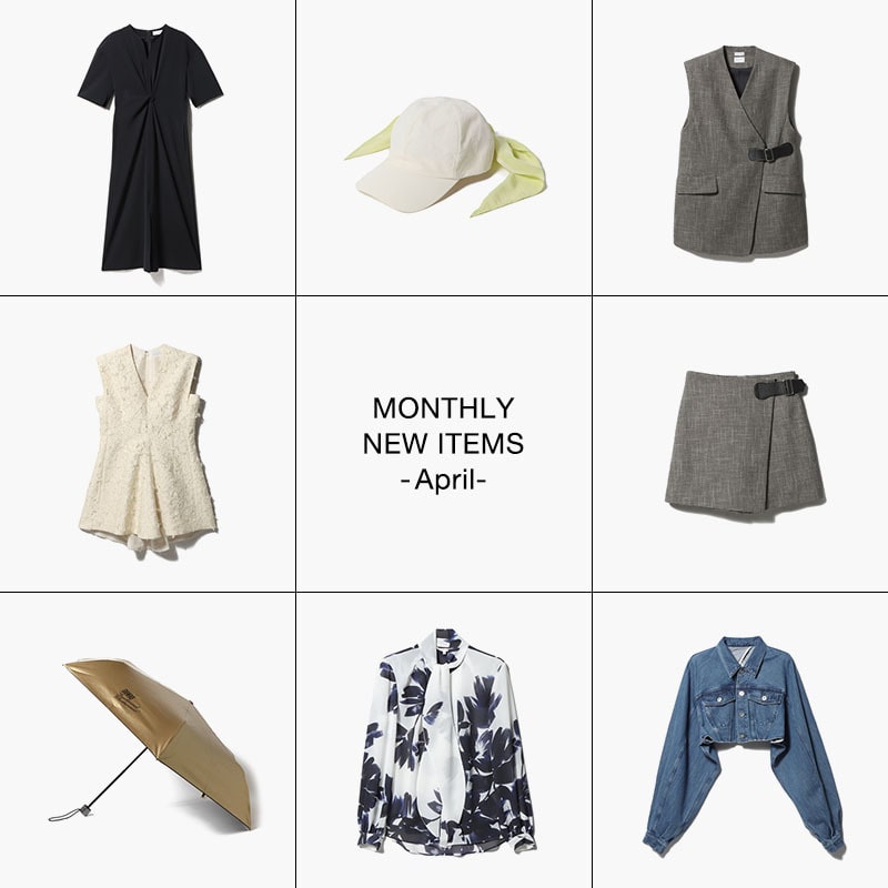 MONTHLY NEW ITEMS -April-