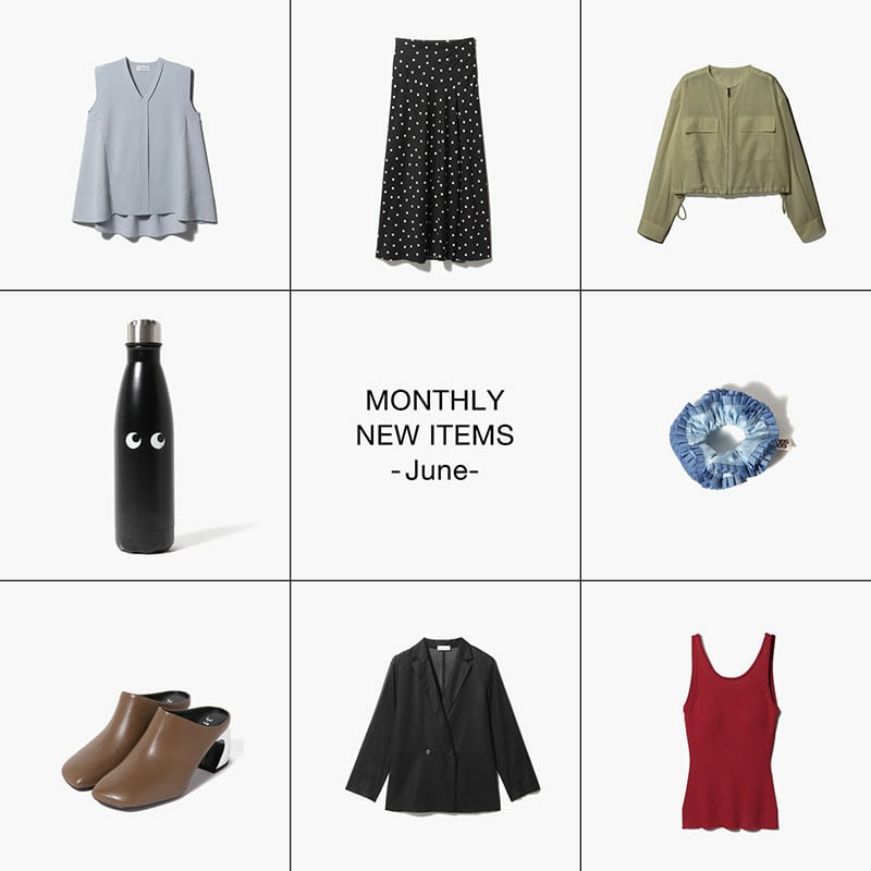 MONTHLY NEW ITEMS -June-