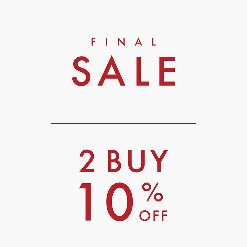FINAL SALE & 2BUY+10%OFF