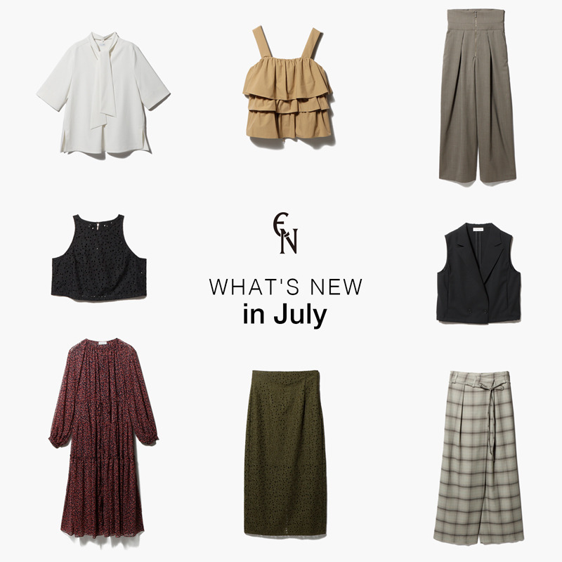 WHAT'S NEW in July