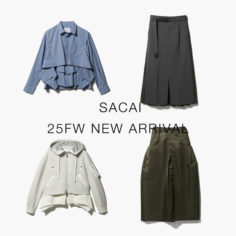 - SACAI -  25FW NEW ARRIVAL