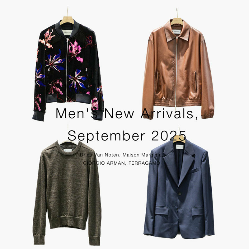 Men's New Arrivals, September 2025