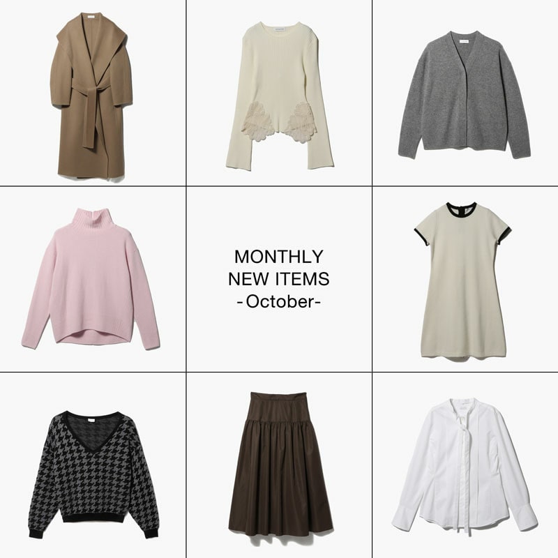 MONTHLY NEW ITEMS -October-