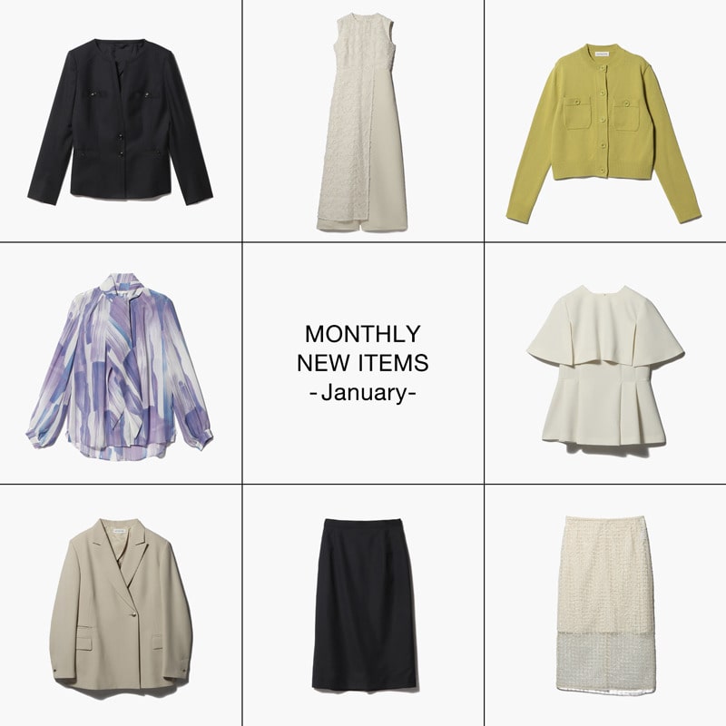 MONTHLY NEW ITEM -January-