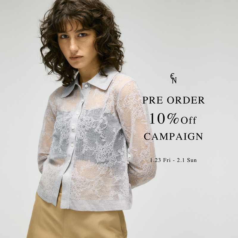10%OFF PRE ORDER CAMPAIGN CATALOG