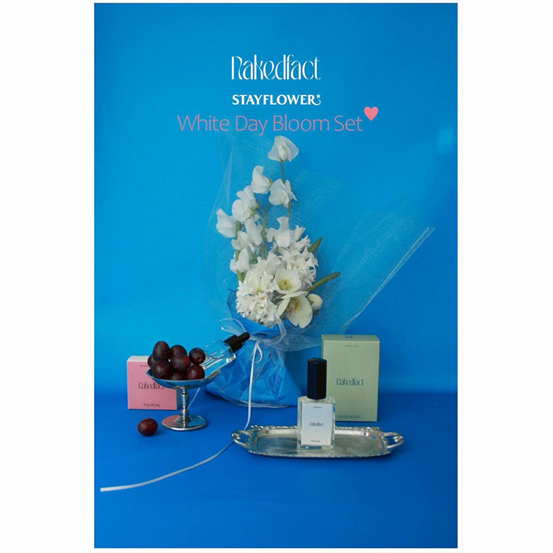 NAKEDFACT &times; STAYFLOWER WHITE DAY LIMITED POP UP STORE