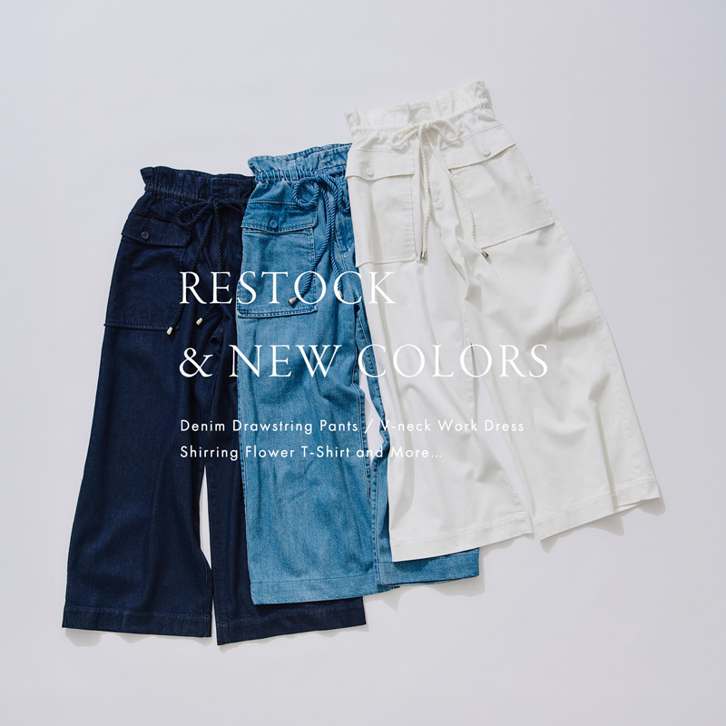 RESTOCK & NEW COLORS
