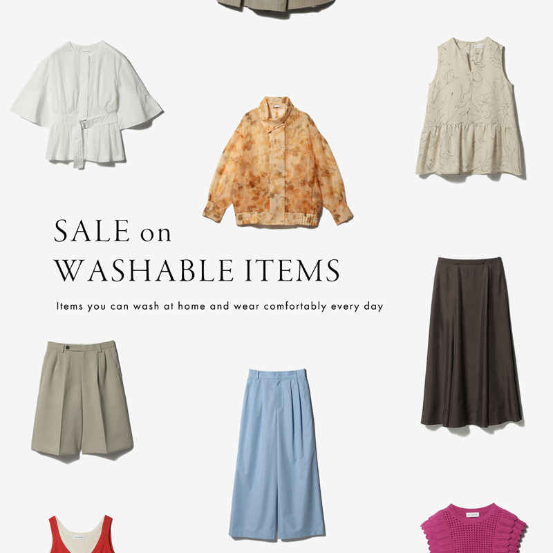 SALE on WASHABLE ITEMS