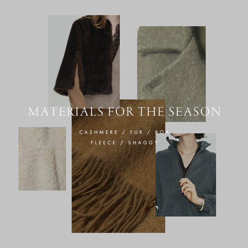 MATERIALS FOR THE SEASON