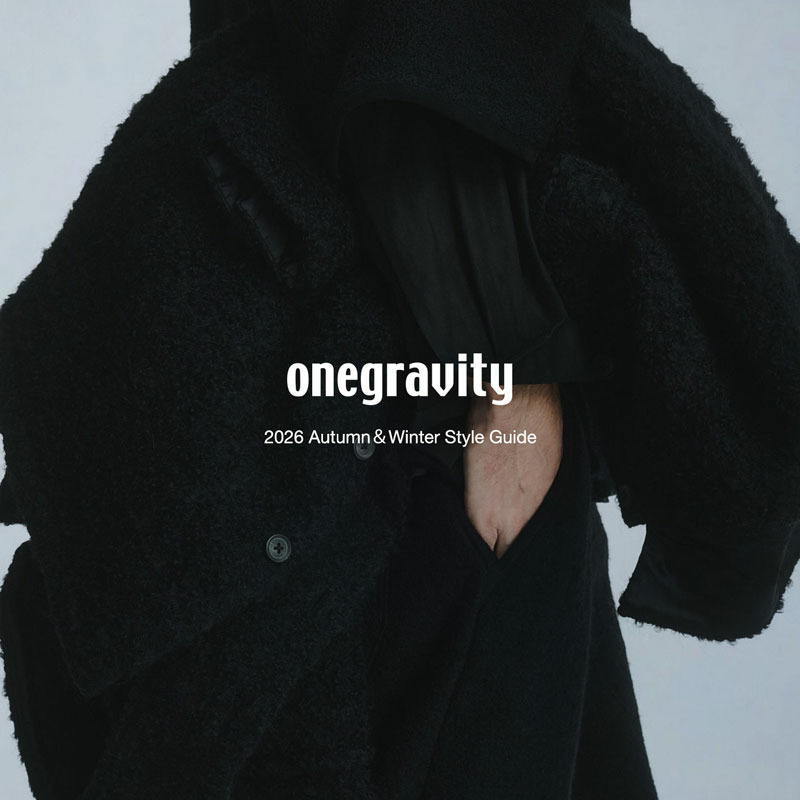 onegravity 2026 Autumn&Winter Style Guide