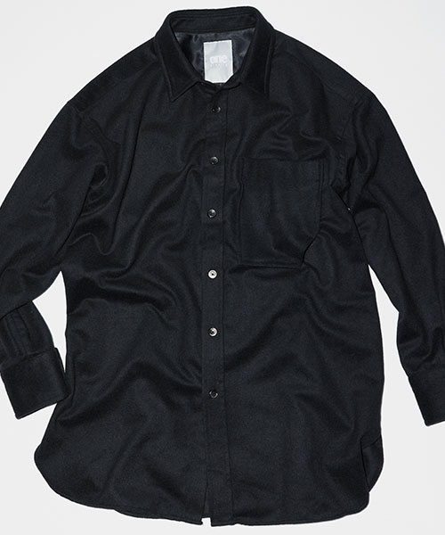 OVER SIZE WOOL SHIRT